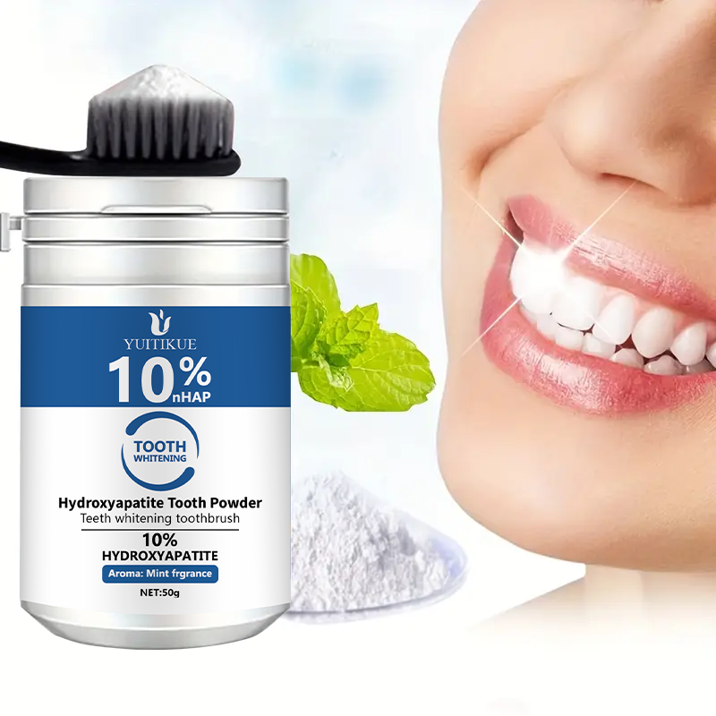 Teeth Whitening Diy - YUTIKUE 10% nHAP Зубной порошок 50