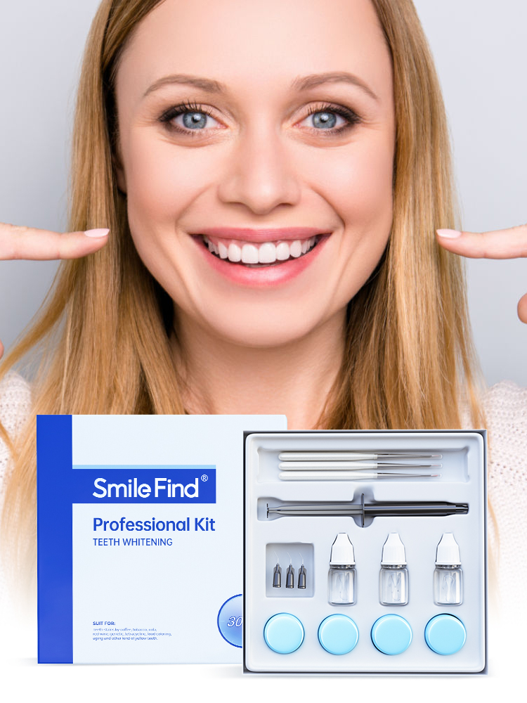 Teeth Whitening Bleaching Kit - Набор для отбеливания зубов, профессиональный отбеливатель
