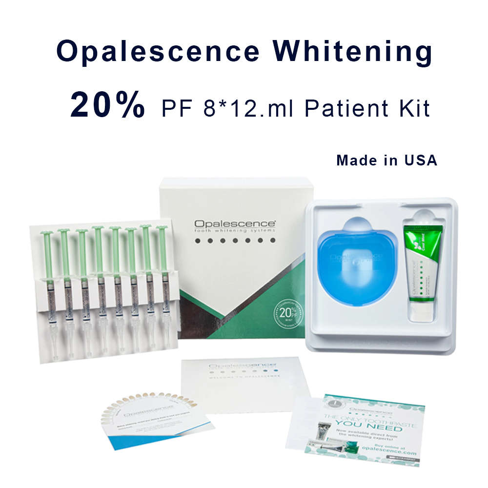 Teeth Whitening Bleaching Kit - Отбеливающий набор opalution 20% PF 20