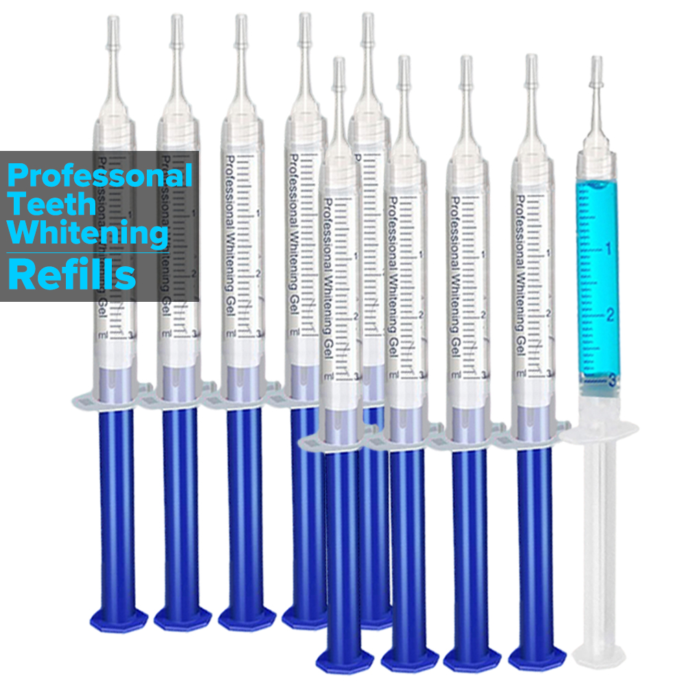 Teeth Whitening Bleaching Kit - Гель для отбеливания зубов, шприц для