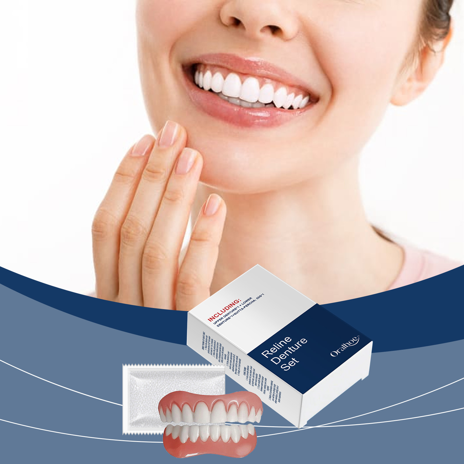 Teeth Whitening For Braces - Вставные зубы, протезы, временные зубы, имитация