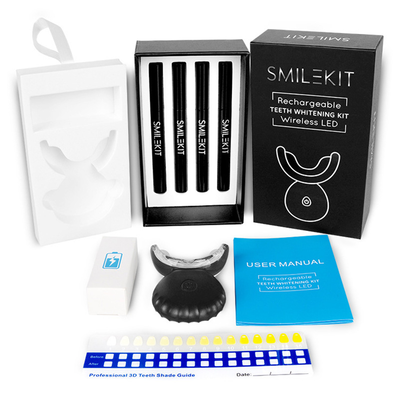 Teeth Whitening Bleaching Kit - Новый электрический светодиодный отбеливатель зубов для