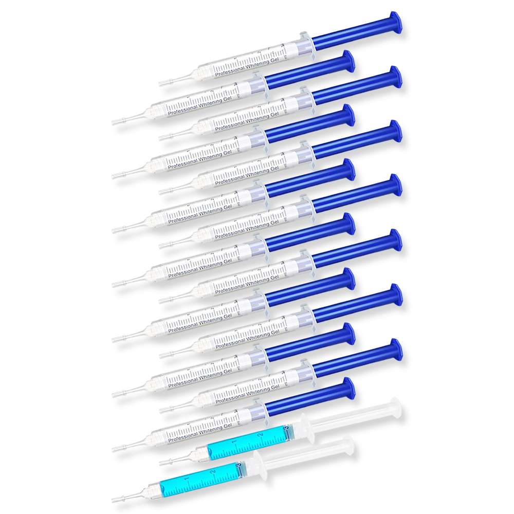 Teeth Whitening Bleaching Kit - Гель для отбеливания зубов с мятным