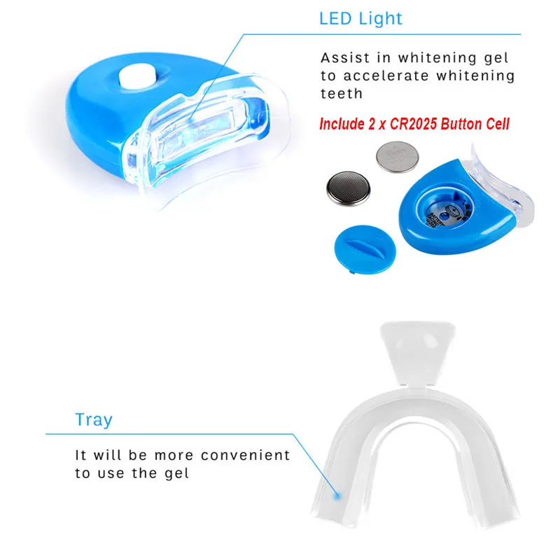 Наборы для отбеливания зубов д – обзор и цена Teeth Whitening Bleaching Kit