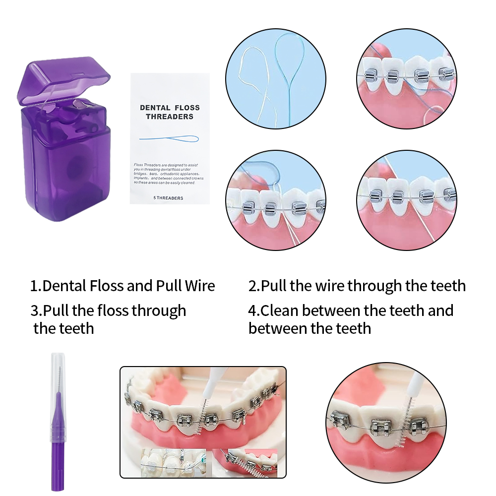 8 шт./компл., набор ортодонтич – обзор и цена Teeth Whitening For Braces