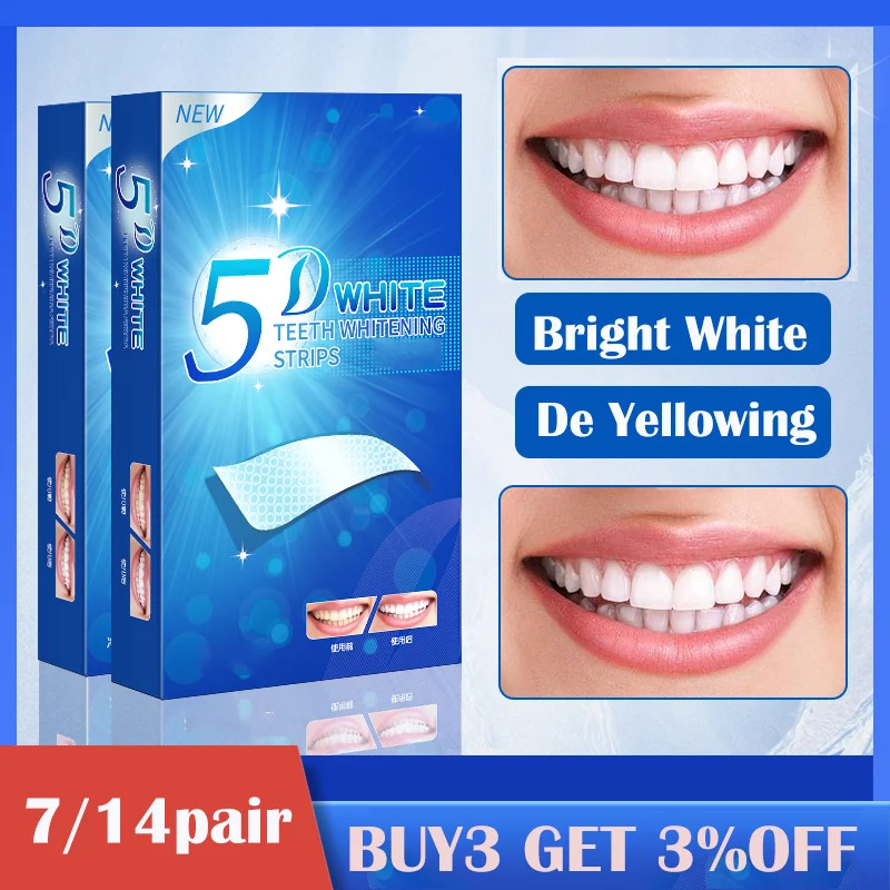 1/7/14 пар полосок для отбелив – обзор и цена Teeth Whitening Bleaching Kit