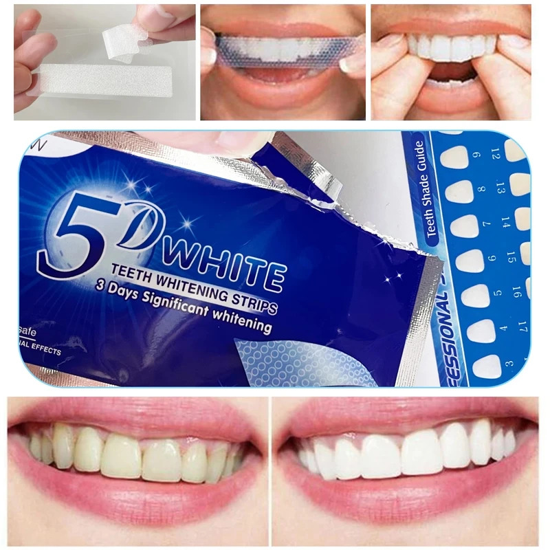 1/7/14 пар полосок для отбелив – обзор и цена Teeth Whitening Bleaching Kit