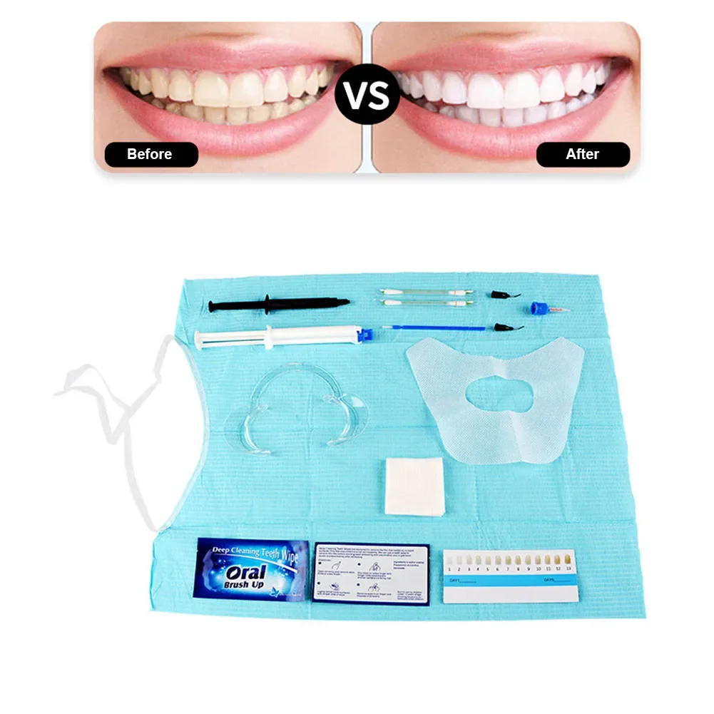 Набор для отбеливания зубов в  – обзор и цена Teeth Whitening Bleaching Kit