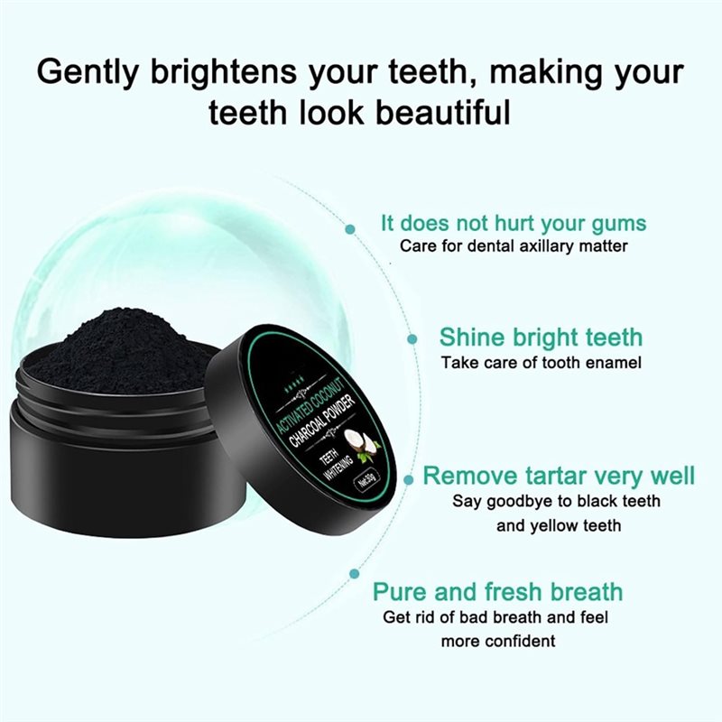 【ПРЕДМЕТ ЛЮБИМОГО ВНИМАНИЯ ПОТ – обзор и цена Teeth Whitening Activated Organic Charcoal