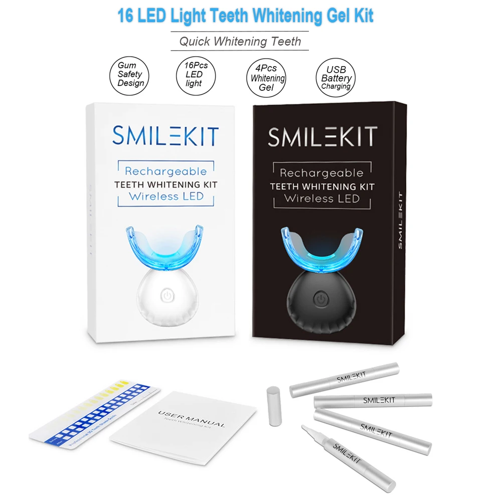 Набор для отбеливания зубов, м – обзор и цена Teeth Whitening Bleaching Kit