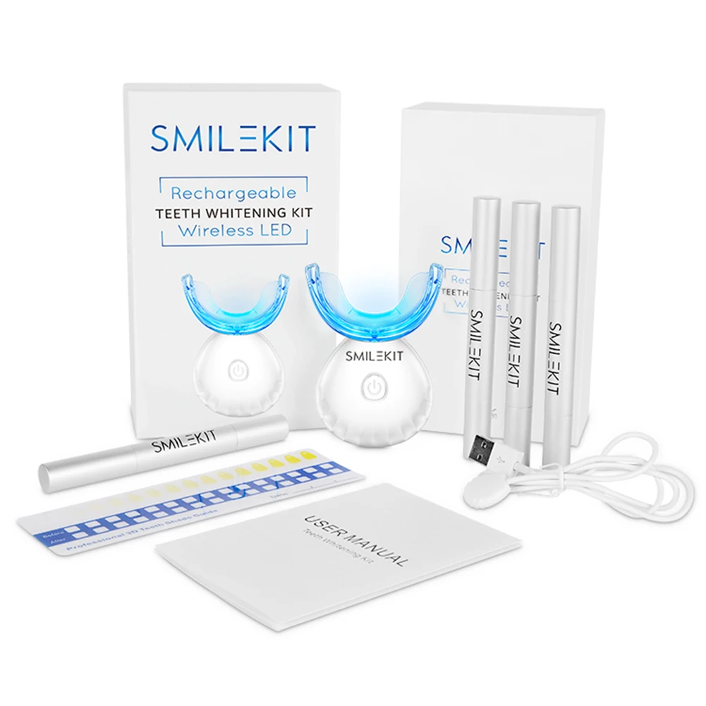 Набор для отбеливания зубов, м – обзор и цена Teeth Whitening Bleaching Kit