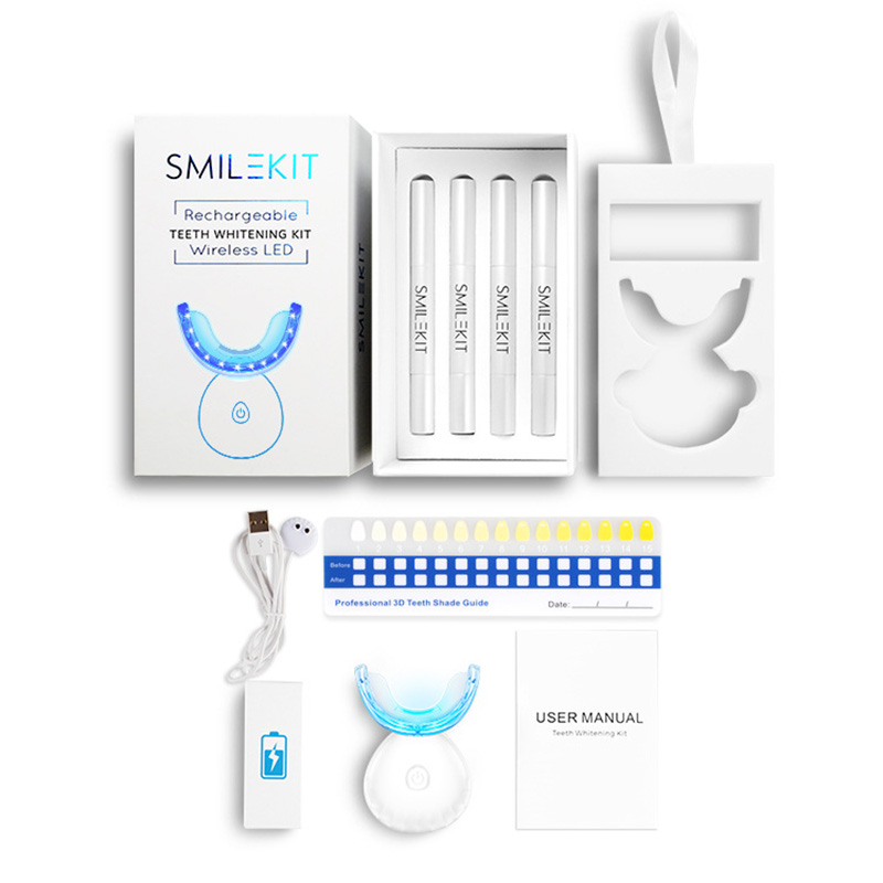 Новый электрический светодиодн – обзор и цена Teeth Whitening Bleaching Kit