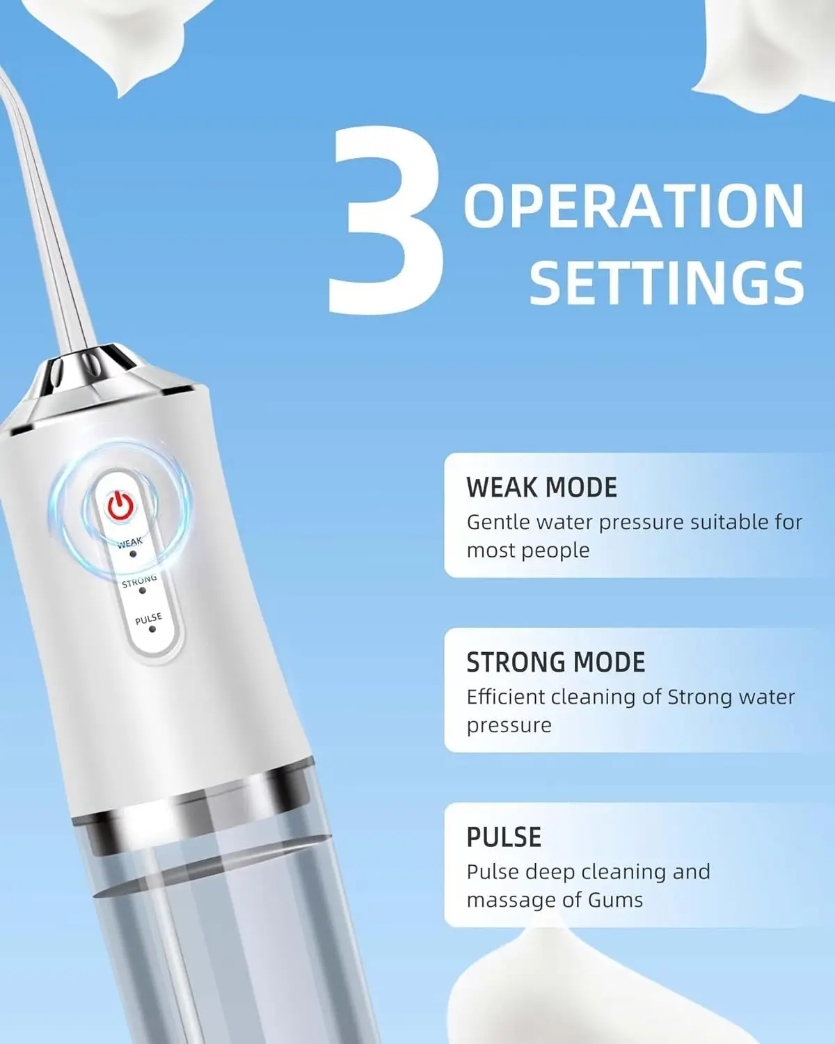Ирригатор для полости рта, пор – обзор и цена Water Flosser Cordless