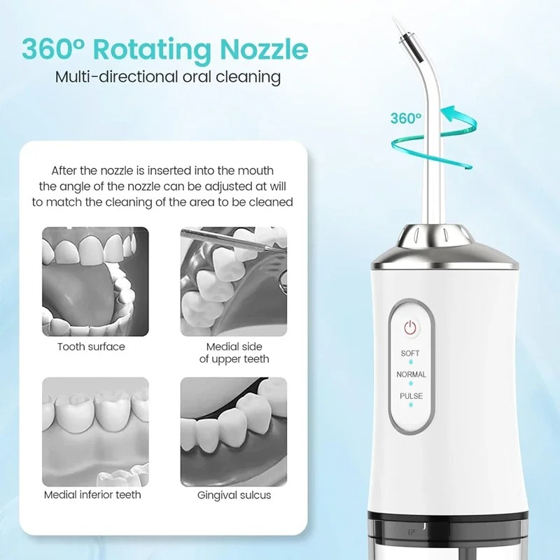 Профессиональная нить, портати – обзор и цена Water Flosser Cordless